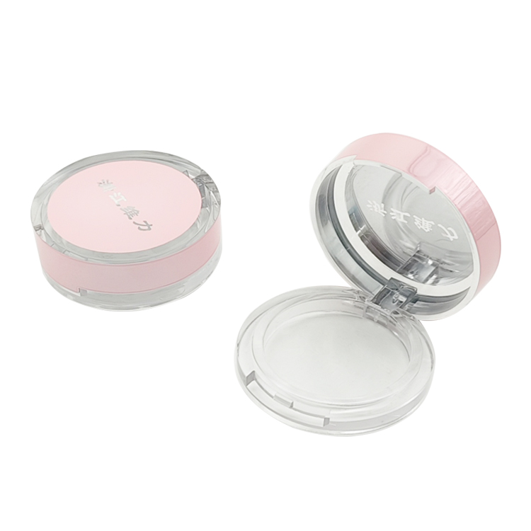 Y255 Thick cap monochrome round eye shadow palette