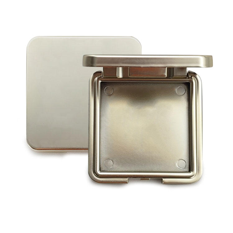 Y451 Retro eye shadow palette with a mirror, one-grid rounded corner square case